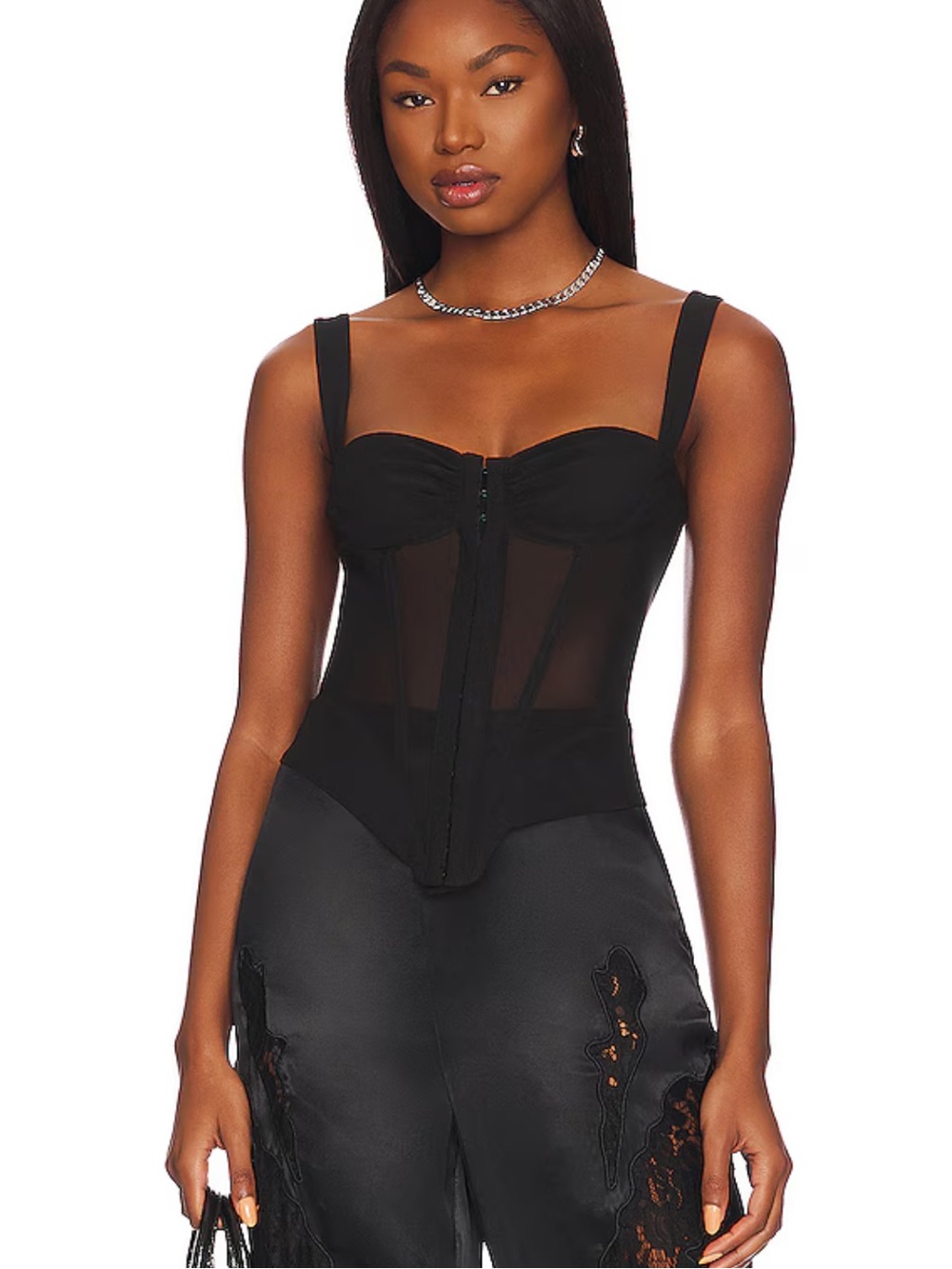 Miaou Deville Top in Black